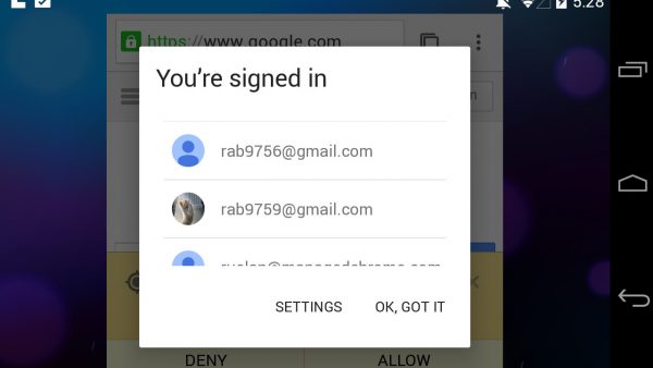 Possible screenshot from upcoming Android "L" release