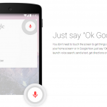 Just say "Ok Google"