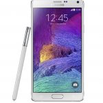 Galaxy Note 4 front white