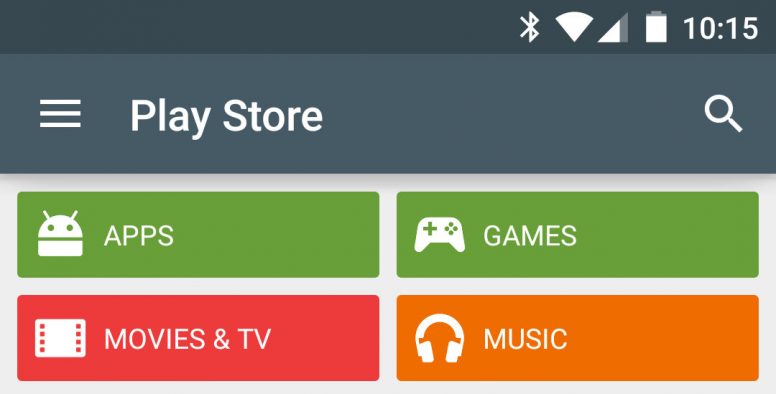 Current / Old Google Play Search