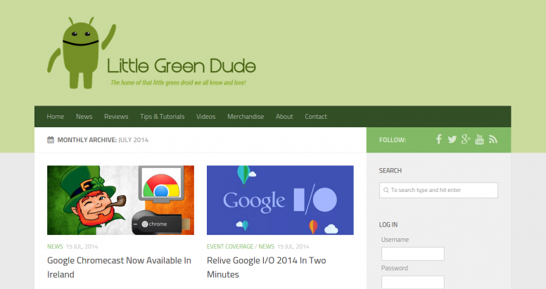 Little Green Dude 2014
